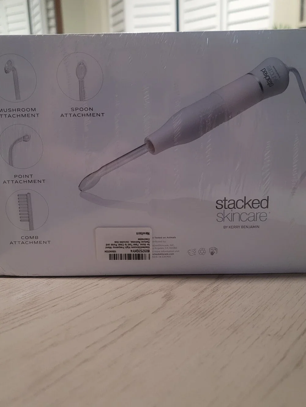 StackedSkincare High Frequency Device — White